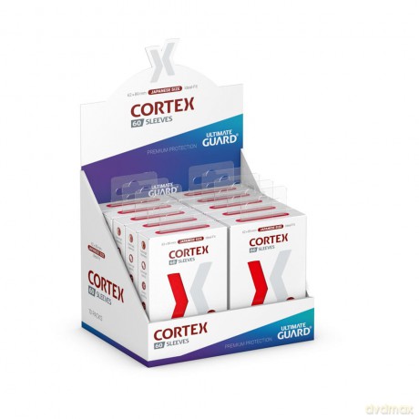 Ultimate Guard Cortex Sleeves Japanese Size (60) - Red