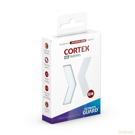 Ultimate Guard Cortex Sleeves Japanese Size (60) - Transparent