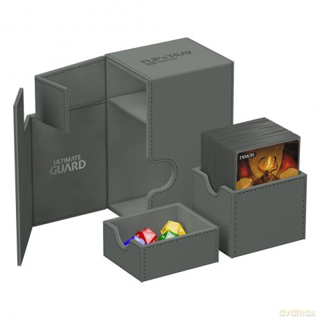 Ultimate Guard Flip'n'Tray 80+ Xenoskin - Grey