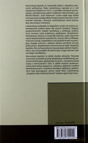 Akumulacja Kapitału - Luksemburg Róża [KSIĄŻKA]