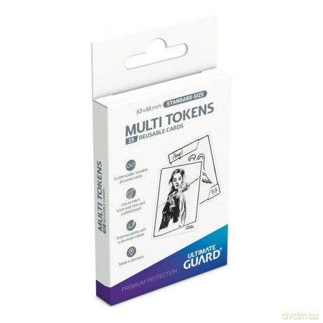 Ultimate Guard Multi Tokens Standard Size (25)