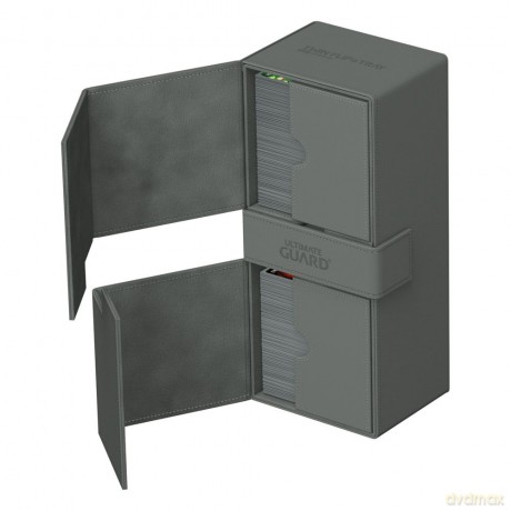 Ultimate Guard Twin Flip'n'Tray 266+ Xenoskin - Grey
