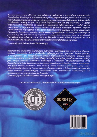 Bezpieczeństwo W Środowisku Lokalnym - Fehler Włodzimierz [KSIĄŻKA]