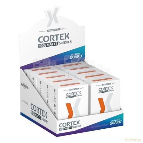 Ultimate Guard Cortex Sleeves Matte Standard Size (100) - Orange