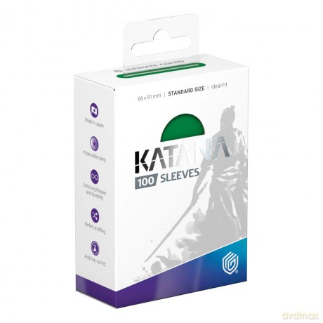 Ultimate Guard Katana Sleeves Standard Size (100) - Jade Garden