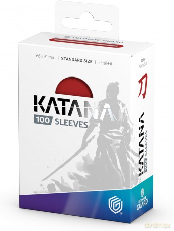 Ultimate Guard Katana Sleeves Standard Size (100) - Rising Sun