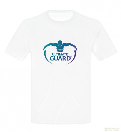 Ultimate Guard T-Shirt Logo White Size XXL