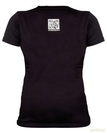 Ultimate Guard Ladies T-Shirt Logo Black Size M