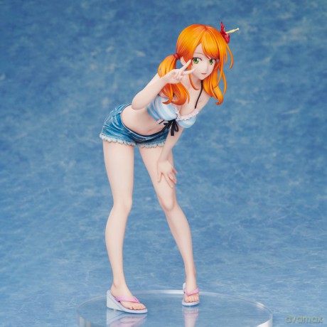 The Café Terrace and Its Goddesses Statue PVC Tsukishima Ryusei 21 cm