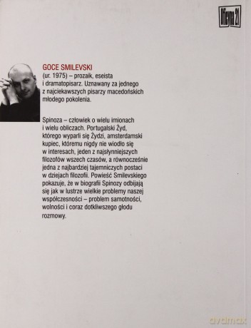 Rozmowa Ze Spinozą - Smilevski Goce [KSIĄŻKA]