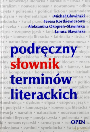 Podręczny Słownik Terminów Literackich [KSIĄŻKA]