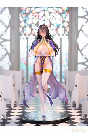 Original Character PVC Statue 1/6 The Nun Prayer Petrone Illustration by Ogre 29 cm