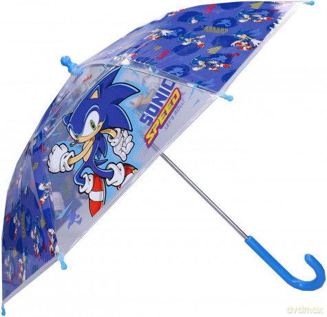 Sonic the Hedgehog Umbrella Rainy Days