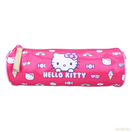 Sanrio Pencil case Hello Kitty Follow The Rainbow Round