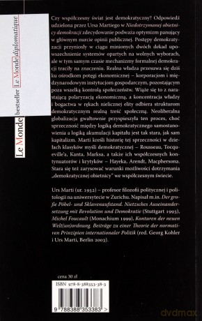 Niedotrzymana Obietnica Demokracji - Mjarti Urs [KSIĄŻKA]