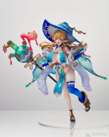 Original Character Elf Village Series PVC Statue 1/6 15th Villager Milklinde Antenna 25 cm