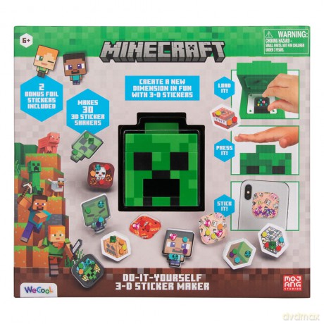 Minecraft 3D Sticker Maker