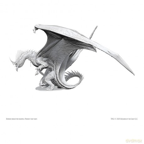 D&D Nolzur's Marvelous Miniatures Unpainted Miniatures Ancient Blue Dragon 20 cm