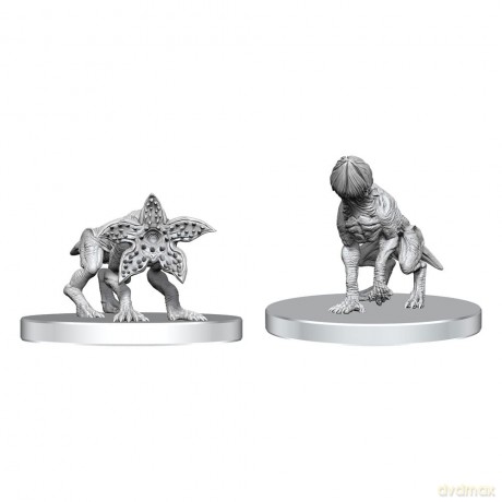 Stranger Things Unpainted Miniatures Demodogs