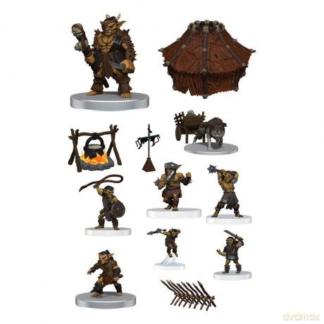 D&D Icons of the Realms pre-painted Miniatures Adventure in a Box - Goblin Camp