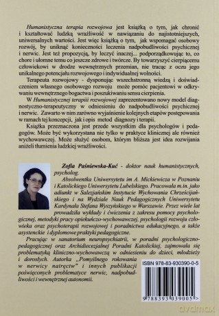 Humanistyczna Terapia Rozwojowa Wzmożona Pobudliwość Psychiczna i Nerwice w Perspektywie Osobowego Rozwoju - Zofia Paśniewska-Kuć [KSIĄŻKA]