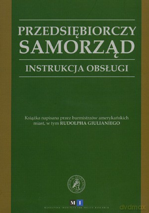 Przedsiębiorczy Samorząd Instrukcja Obsługi [KSIĄŻKA]