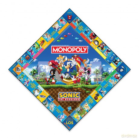 Monopoly Board Game Sonic the Hedgehog *German Version*
