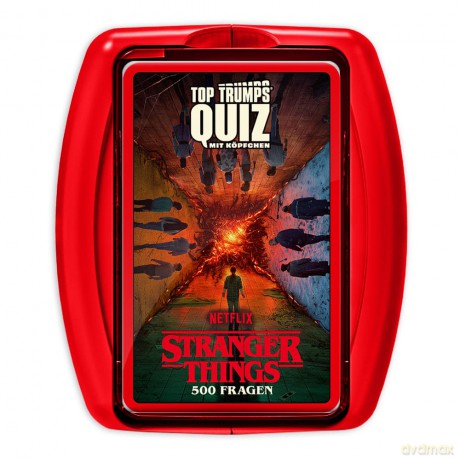 Stranger Things Card Game Top Trumps Quiz *German Version*
