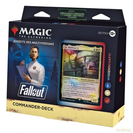 Magic the Gathering Jenseits des Multiversums: Fallout Commander Decks Display (4) german