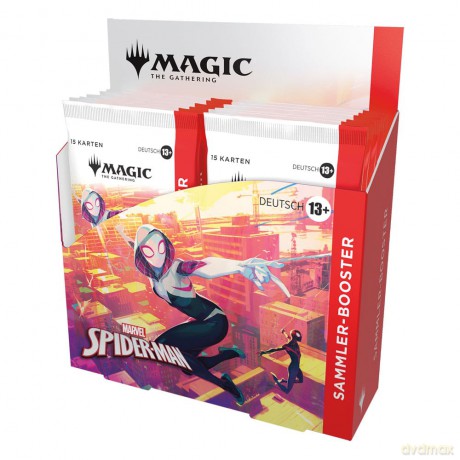 Magic the Gathering Marvel's Spider-Man Collector Booster Display (12) german