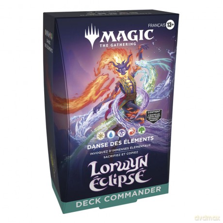 Magic the Gathering Lorwyn éclipsé Commander Decks Display (4) french