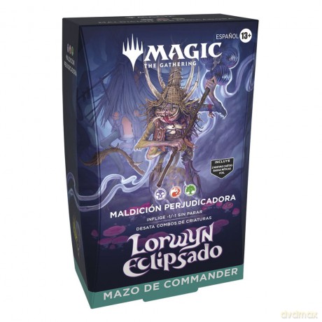 Magic the Gathering Lorwyn eclipsado Commander Decks Display (4) spanish