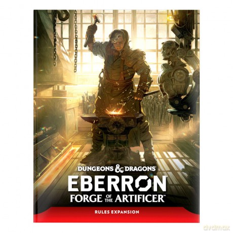 Dungeons & Dragons RPG Rules Expansion Book Eberron: Forge of the Artificer english