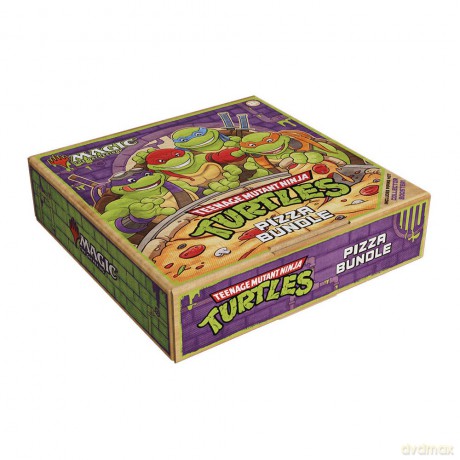 Magic the Gathering Teenage Mutant Ninja Turtles Pizza Bundle english