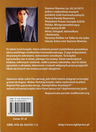 Tęczowy Koliber Na Tyłku - Niemiec Szymon [KSIĄŻKA]