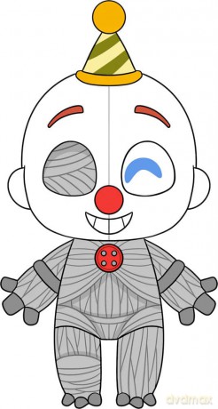 Five Nights at Freddy's Plush Figure Ennard Chibi 22 cm