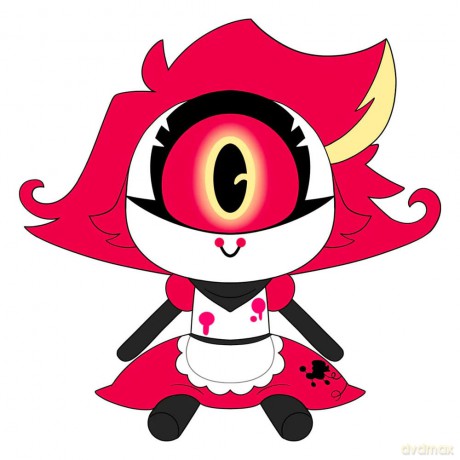 Hazbin Hotel Pluszowa Figurka Niffty Maskotka 22 cm