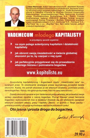 Vademecum Młodego Kapitalisty - Niemczyk Lesław [KSIĄŻKA]