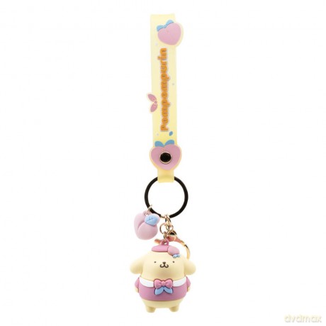 Sanrio Peach Series Keychain with Hand Strap Hello Kitty and Friends Display (12)