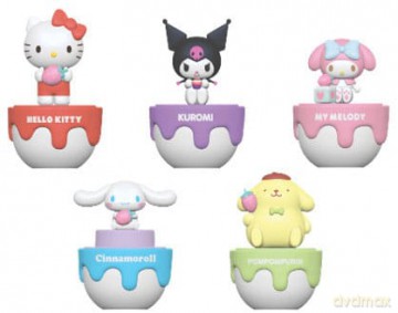 Sanrio Mini Figures Hello Kitty and Friends 50th Anniversary 8 cm Display (12)