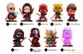 Star Wars Cosbi Mini Figures Dark Side 8 cm Blind Box Display (8)