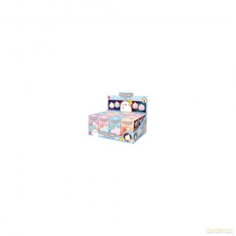 Molang Little Moon Light Series Mini Figures Hello Kitty and Friends 8 cm Display (12)