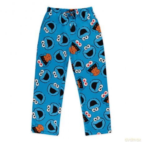 Sesame Street Jersey Pants Cookie Monster Size S