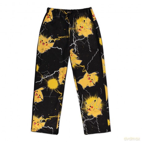 Pokémon Jersey Pants Pikachu Size L