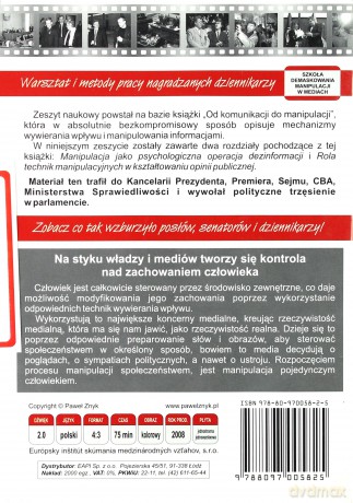 Od Komunikacji Do Manipulacji Dvd Zeszyt Naukowy - Orłowski Stanisław [KSIĄŻKA]