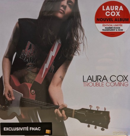 Laura Cox: Trouble Coming (Red/Black) [Winyl]
