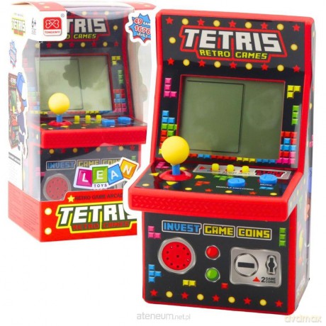 Automat do gry tetris retro czerwony [GRA]