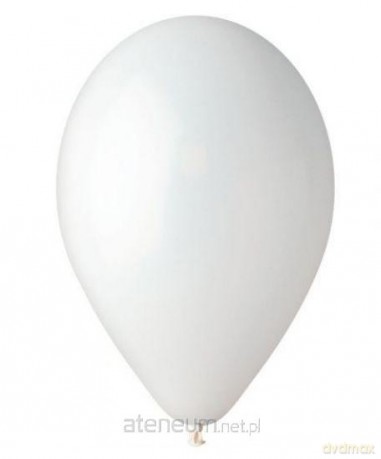 Balony białe 30cm 100szt