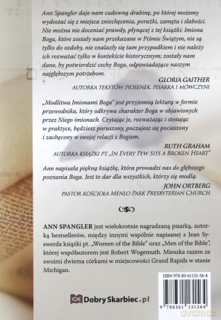 Modlitwa Imionami Boga - Spangler Ann [KSIĄŻKA]