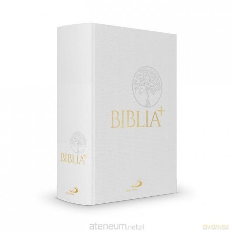 Biblia Plus płótno biała [KSIĄŻKA]